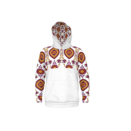 Clay Designer Hoodie White